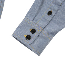 Load image into Gallery viewer, Mountain Shirt - Chambray - Women's